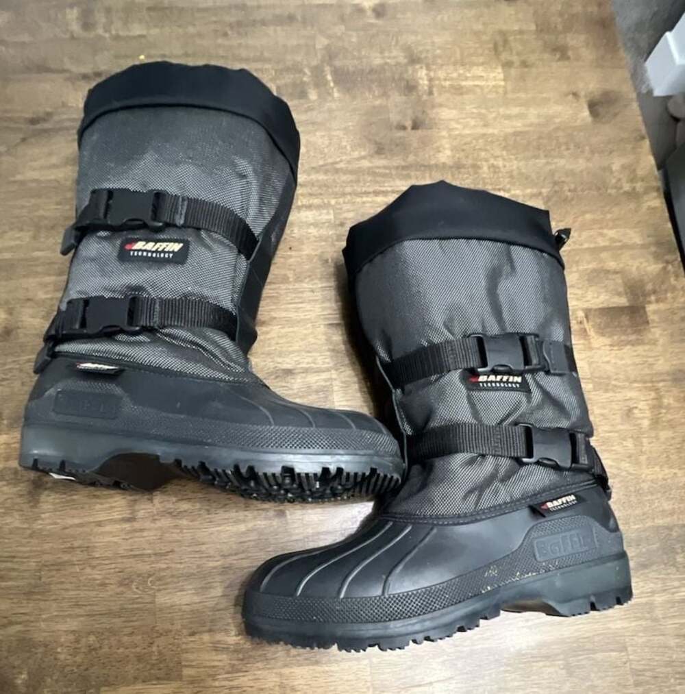 Baffin Wolf Extreme Cold Weather Insulated Snow Boots Black Size 8 M 10W